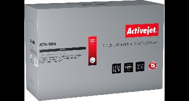 ActiveJet ATH-90N toner voor HP-printer; HP 90A CE390A-vervanging; Opperste; 10000 pagina's; zwart.
