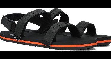 Reef Lil Ahi Convertible Jongens Sandalen - Zwart/Oranje - Maat 28