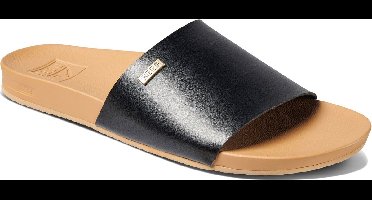 Reef Cushion Scout Dames Slippers - Black/Natural - Maat 37.5