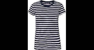 Neutral Ladies´ Fit T-Shirt NE81001 - White - Navy (Striped) - S
