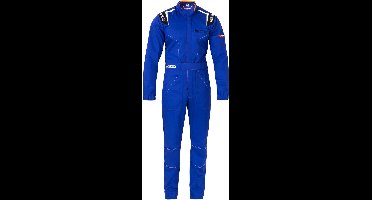 Sparco MS-4 Monteursoverall katoen/polyester - Blauw / XXL