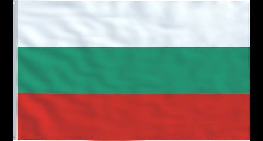 vidaXL - Vlag - Bulgarije - 90x150 - cm