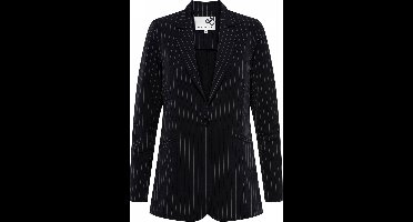 PHOEBE STRIPE TRAVEL A-Black - M