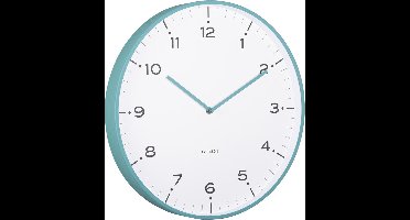 Karlsson Wandklok Circus Rings - Blauw - Ø40cm - Wandklok Scandinavisch