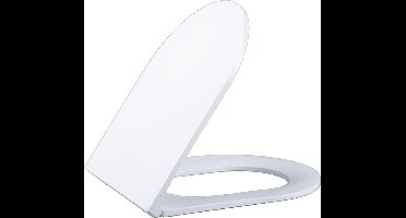 QeramiQ Dely Zitting - softclose - quickrelease - slim - wit glans