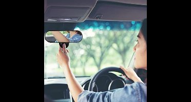 Verstelbare Auto Panorama Achteruitkijkspiegel - Voor Veilig Rijden