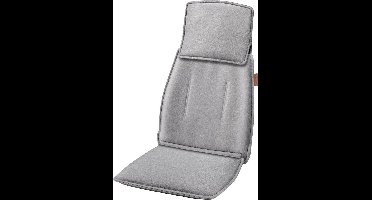 Beurer MG 330 Grey Shiatsu Massagekussen - Massagestoel - Verstelbaar nekgedeelte - 4 Massagekoppen paarsgewijs roterend - 2 Intensiteitsniveaus - Wasbare hoes - 3 Jaar garantie - Grijs