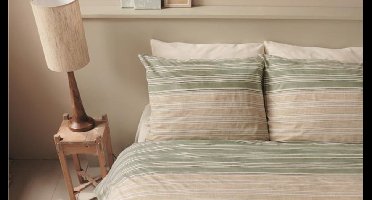 Ariadne at Home Motif dekbedovertrek - Tweepersoons - 200x200/220 - Groen