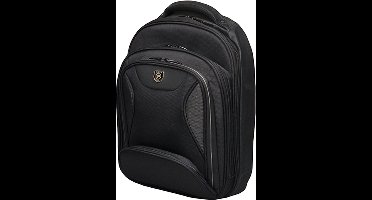 Port Designs Manhattan - Laptop Rugzak - tot 17 inch - Inclusief Regenhoes - Zwart