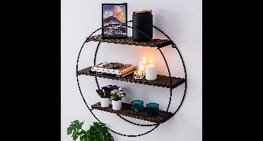 Asir wandplank zwart – 40 x 14 cm en 60 x 14 cm