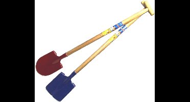 HOT Sports + Toys Schep met houten steel - metalen blad 80 cm speelgoed.