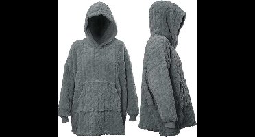 Unique Living - Hoodie Pleun Dark Grey -70x57x87cm