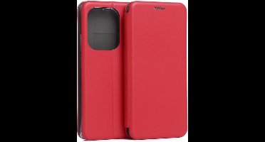 Beline Book Magnetisch Poco M6 Pro hoesje rood/ed