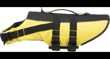 Trixie Zwemvest Hond - Geel/Zwart - XL - 60-96 x 55 cm - Tot 45 kg