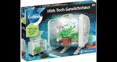 Clementoni 59406 Galileo High Tech Gewächshaus Experimenteerbox Vanaf 8 jaar