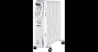 Perel Olieradiator, 11 ribben, drie warmtestanden, 2500 W