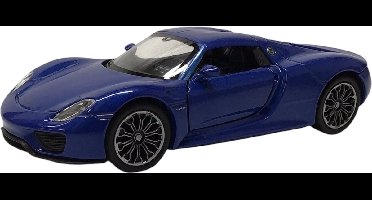 Porsche 918 Spyder - Welly 43642 - schaal 1:34
