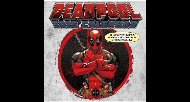 Deadpool Muurkalender 2025 Muurkalender meerkleurig - Papier - Fan merch, Film, Marvel