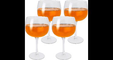 Excellent Houseware Cocktailglazen - 4x - 650 ml - Gin Tonic/Spritz
