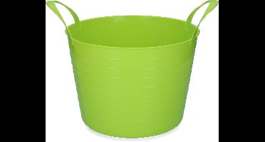 Vplast Emmer V-Trug Flexi 40 liter Limoen