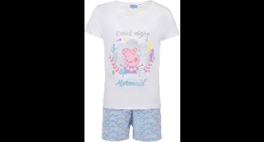 Peppa Pig - Shortama - Wit - 3 jaar -  Maat 98