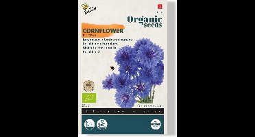 Zaden korenbloem dubbel blue 1 gram