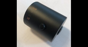 Wiesbaden Caral Losse Thermostaatknop Opbouwthermostatische - Mat Zwart