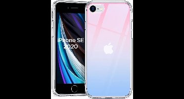 ESR Ice Shield iPhone SE (2020/2022) Hoesje Hard Plastic Rood / Blauw
