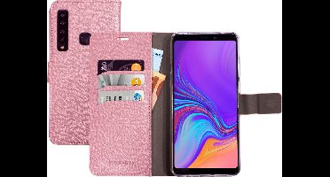 Mobiparts Saffiano Wallet Case Samsung Galaxy A9 (2018) Pink