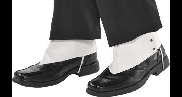 Spats Gangster One-size Polyester Wit