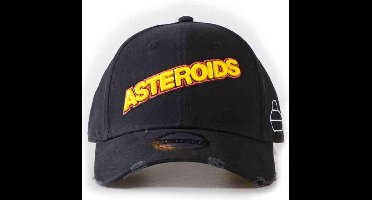 Atari Verstelbare pet Asteroids 3D Logo Zwart