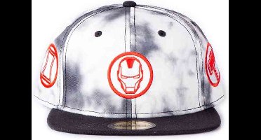 Marvel Snapback Pet Tye Dye Badge Multicolours
