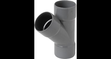 Wavin PVC lijm T stuk 45° 32 mm 3xmof