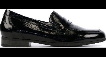 Waldlaufer Instappers Dames - Instapschoenen / Damesschoenen - Leer - 782501 - Zwart - Maat 39.5