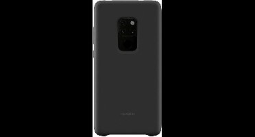 Silicon Case Hoesje Huawei Mate 20 - Zwart