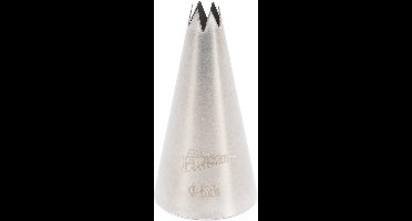 Spuitmondje rvs ster 2 mm