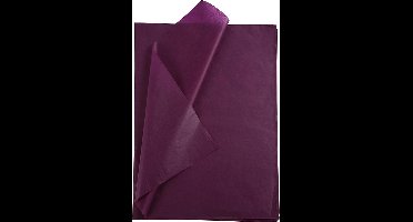 Creotime Tissuepapier 50 X 70 Cm Papier Paars 25 Stuks