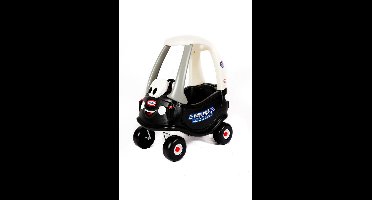 Little Tikes Cozy Coupe Politie Auto Loopauto - Zwart