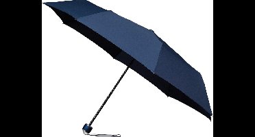 miniMAX Windproof Paraplu - 100 cm - Opvouwbaar - Handopening - Blauw
