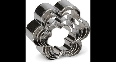 Patisse uitsteekvorm 5 delig Bloem