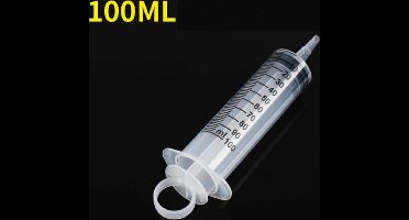 Sens Design 100ML spuit injectiespuit doseerspuit zonder naald