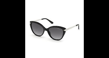 Guess Shiny Black Zonnebril  - Zwart