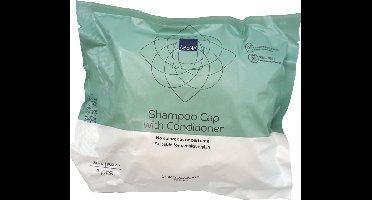 ABENA Shampoo Cap met Conditioner - 1 Stuk - Reinigt en Verzorgt Haar en Hoofdhuid - Parfumvrij en Kleurstofvrij - Haren Wassen Zonder Water