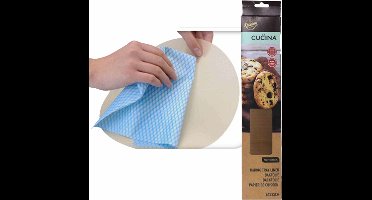 La Cucina Herbruikbaar bakpapier - 40 x 33 cm - anti kleef - bakfolie - 3x vel - tot 150x gebruik - hittebestendig tot 230 graden