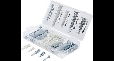 BGS Assortiment gipsplaatpluggen 100 delig