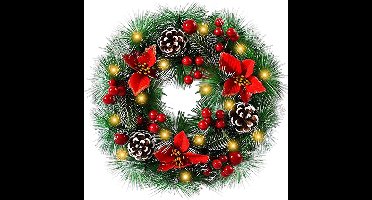 kerstkrans - CHRISTMAS DECORATION