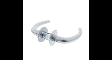 P+E Deurkruk Sabel op ronde rozet 8mm stift r