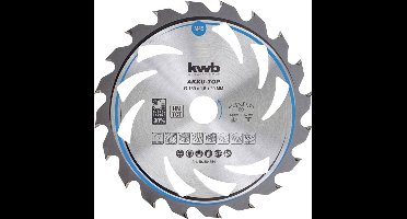 kwb 581854 Hardmetaal-cirkelzaagblad 130 x 16 x 1.0 mm Aantal tanden: 18 1 stuk(s)