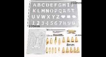 Soldeerbout Set - Markeerset 30W - Hout Brand Pen - Graveren (24 Delig)