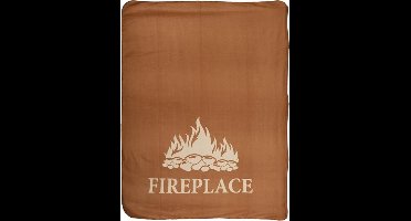 Esschert Design Fleeceplaid Fireplace 130x180cm